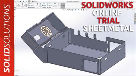 how to create a sheet metal part in solidworks|solidworks sheet metal download.